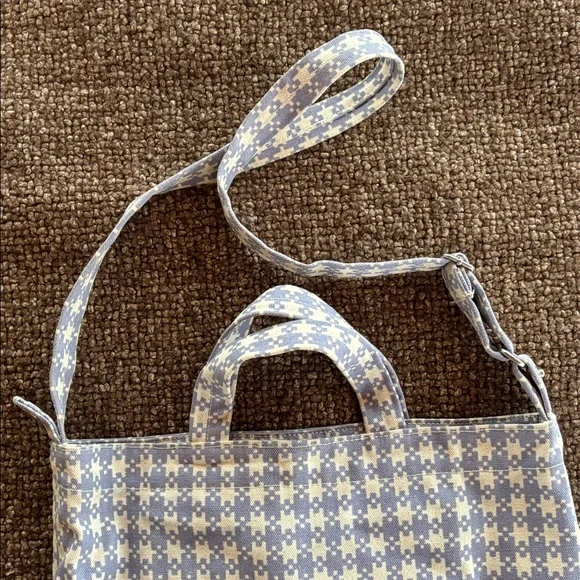 BAGGU Houndstooth Canvas Duck Bag - Picture 3 of 9